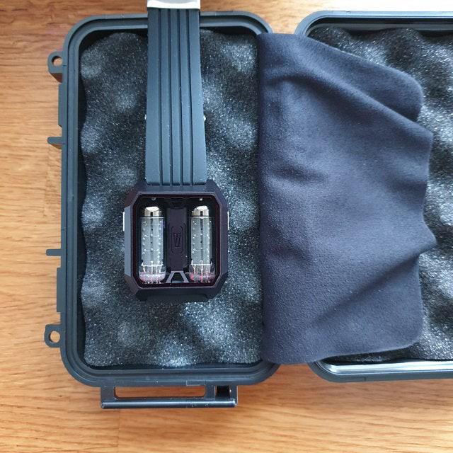 Firebird Nixie Tubes 真空管手錶 鋁合金錶殼 藍寶石鏡面 防水-細節圖8