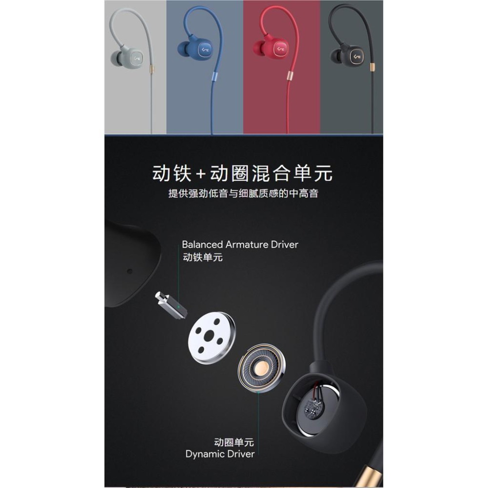 （現貨）AUKEY EP-B80 無線藍芽耳機 Hi-Res 圈鐵aptX耳機 動圈動鐵雙驅 IPX6運動防水-細節圖7
