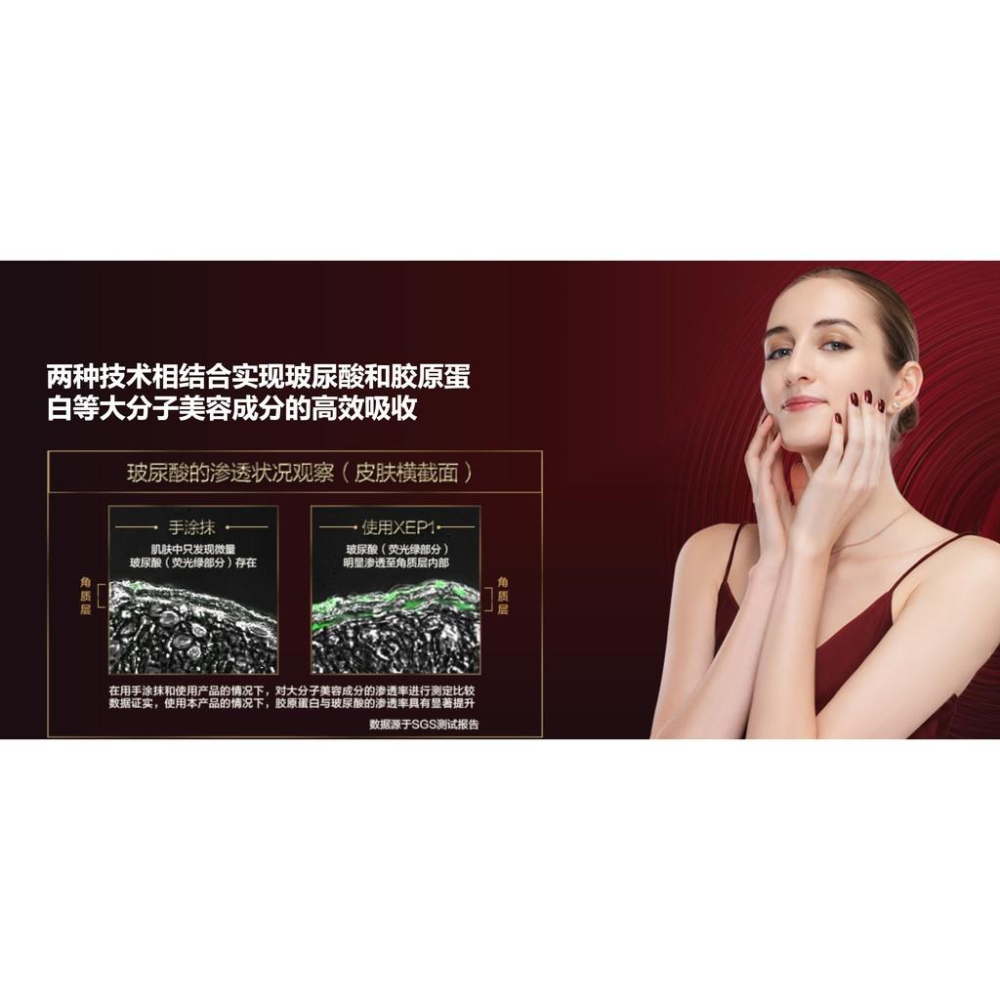 Panasonic 頂級款 脈衝離子導入美容儀HE-XEP1  獨家化妝品大分子導入技術-細節圖8