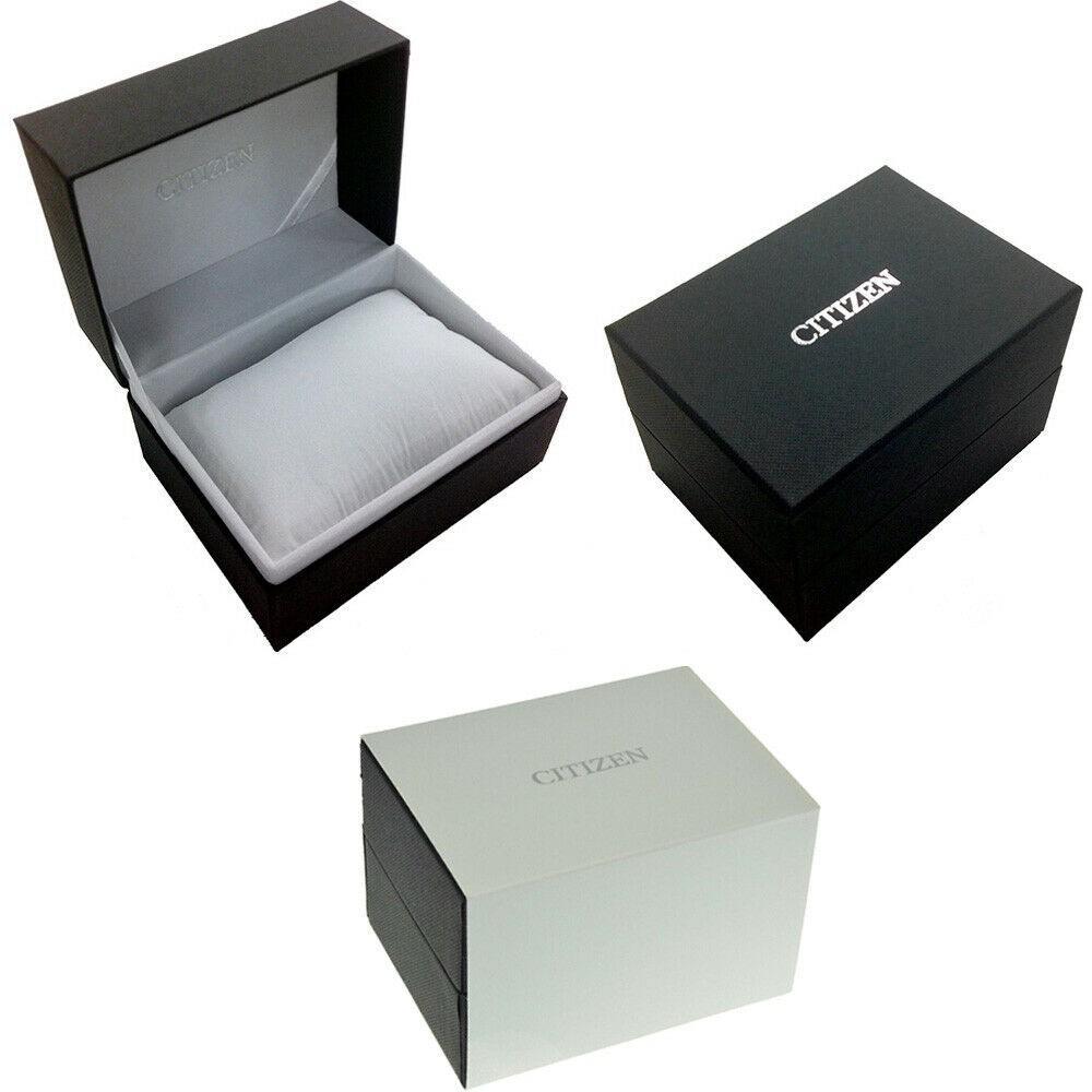 日本星辰CITIZEN Eco-Drive藍天使電波校正大表盤43mm 皮帶男錶AT8020-03L 藍寶石20atm-細節圖6