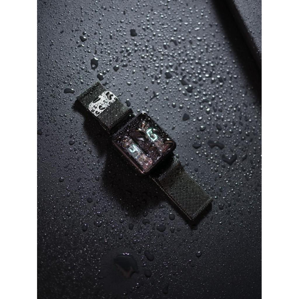 VFD Tubes 螢光管手錶 鋁合金錶殼 藍寶石鏡面 防水(非NIXIE TUBE)-細節圖9