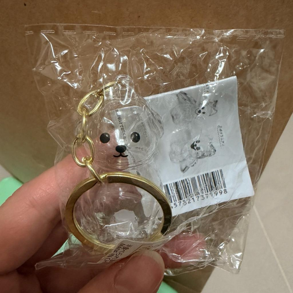 「12/11現貨」 Rianbow愛犬透明吊飾扭蛋共三款-細節圖3