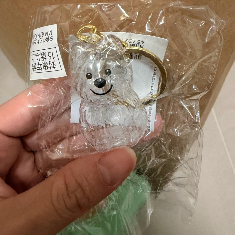 「12/11現貨」 Rianbow愛犬透明吊飾扭蛋共三款-細節圖5