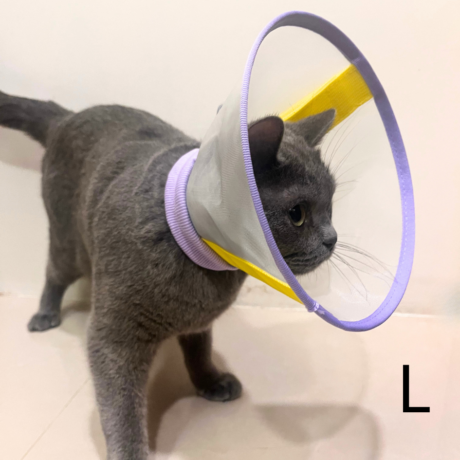 寵物防舔頭套 透氣紗網｜現貨熱銷｜防舔防抓 狗頭套 貓頭套  絕育頭套 結紮頭套 伊莉莎白圈-細節圖8