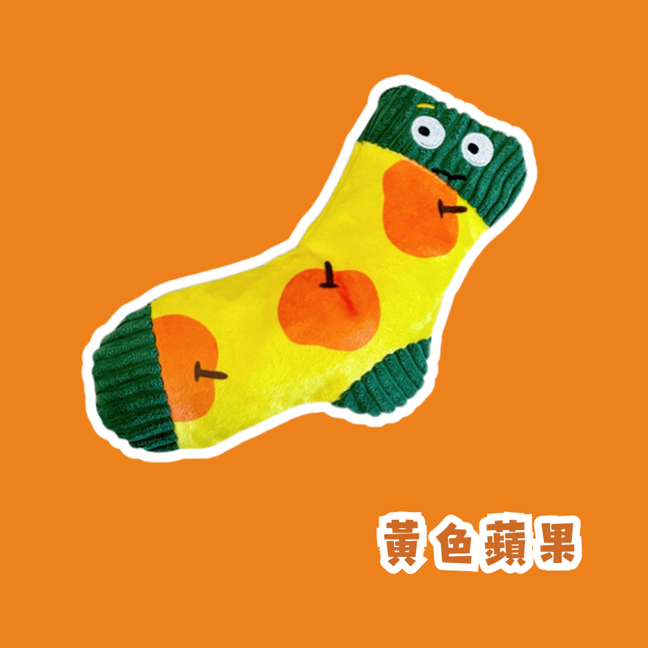 狗狗藏食襪子玩具 發聲響紙嗅聞襪丨多巴胺玩具 發聲玩具 嗅聞玩具 解悶消耗體力 寵物玩具 狗狗玩具-規格圖8