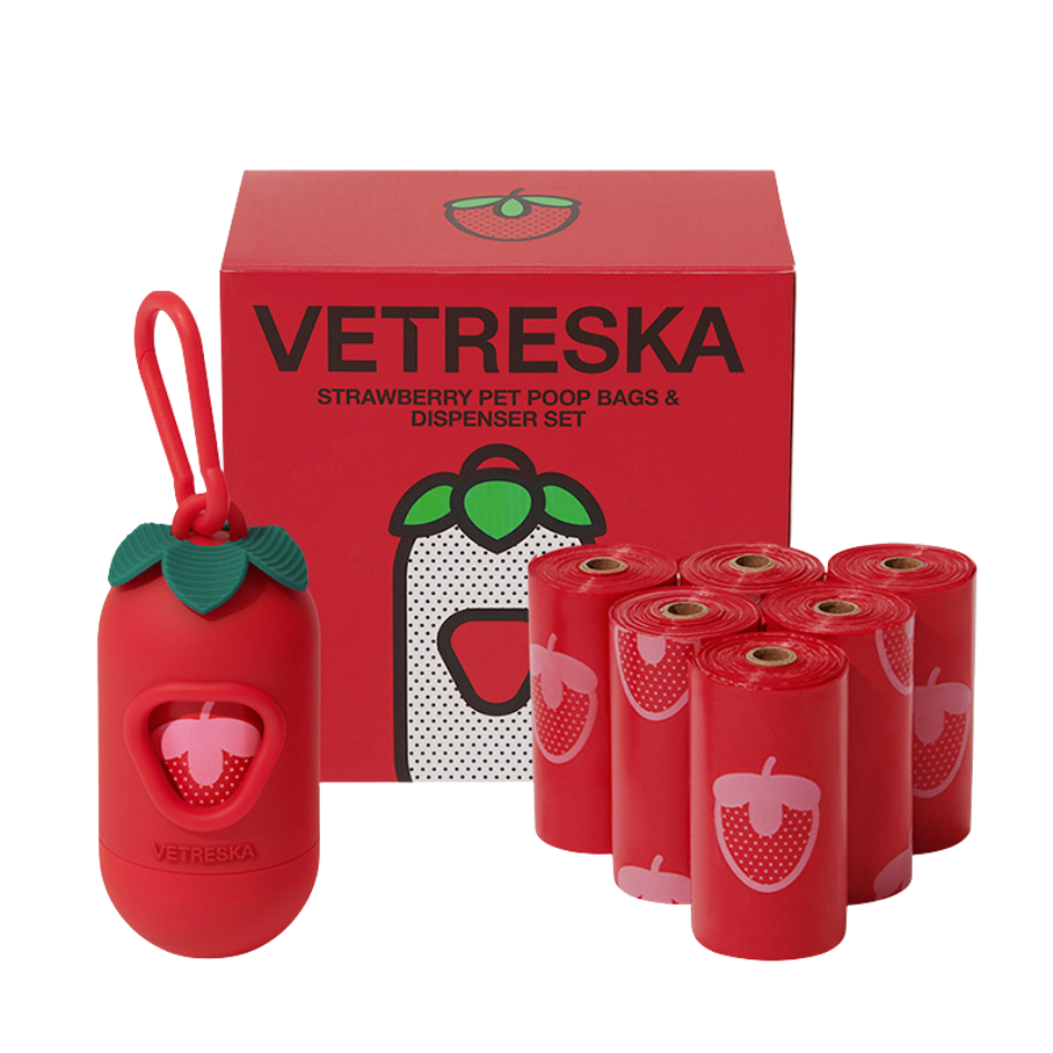 未卡-草莓撿便「1殼➕7袋」