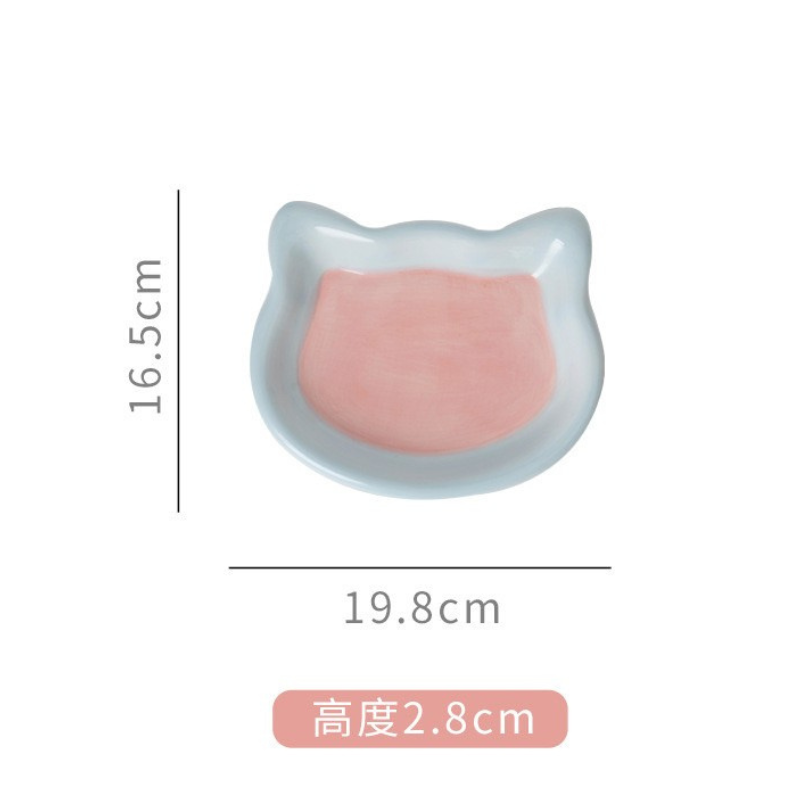 藍粉貓咪（大）