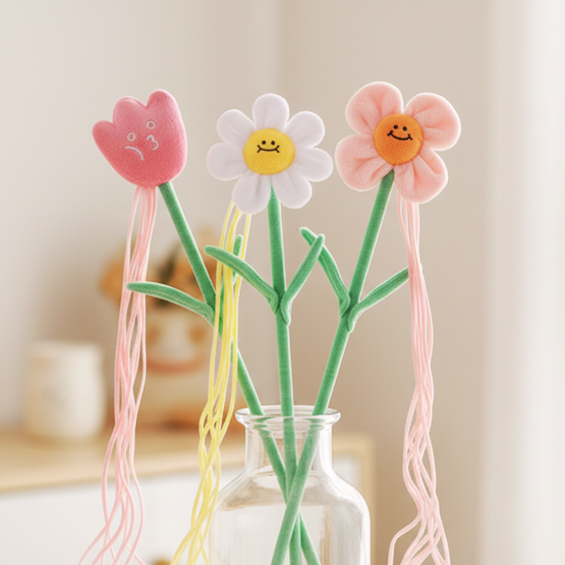 花花 FAFA 逗貓棒｜內含貓薄荷 輕盈尾絲 互動紓壓-細節圖2