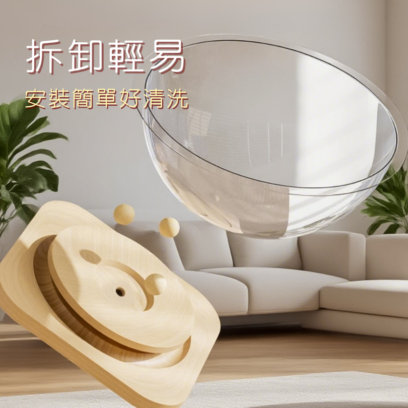 透明太空艙貓窩 舒適大容量丨 可玩可睡 貓床 寵物貓窩 貓跳台延伸款 半封閉貓窩-細節圖4