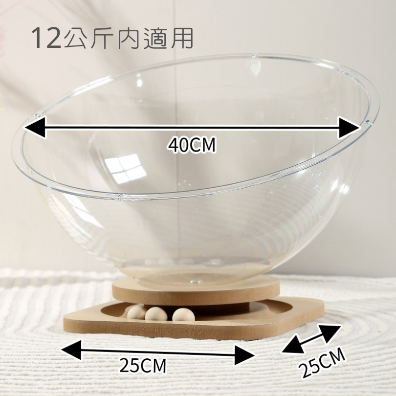 透明太空艙貓窩 舒適大容量丨 可玩可睡 貓床 寵物貓窩 貓跳台延伸款 半封閉貓窩-細節圖8