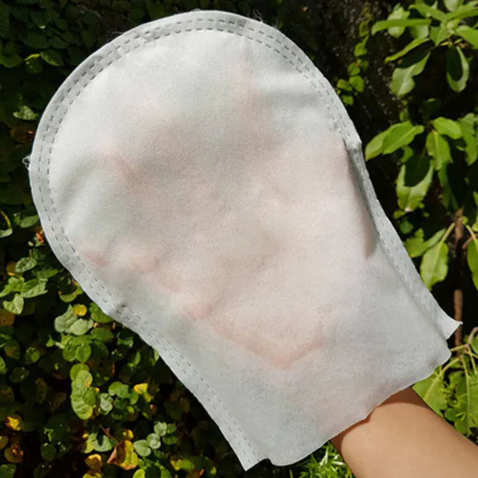 防蚊防蚤擦澡手套(5入/包) bonbonpet 免沖洗 溫和抑菌 貓狗通用 狗狗清潔-細節圖4