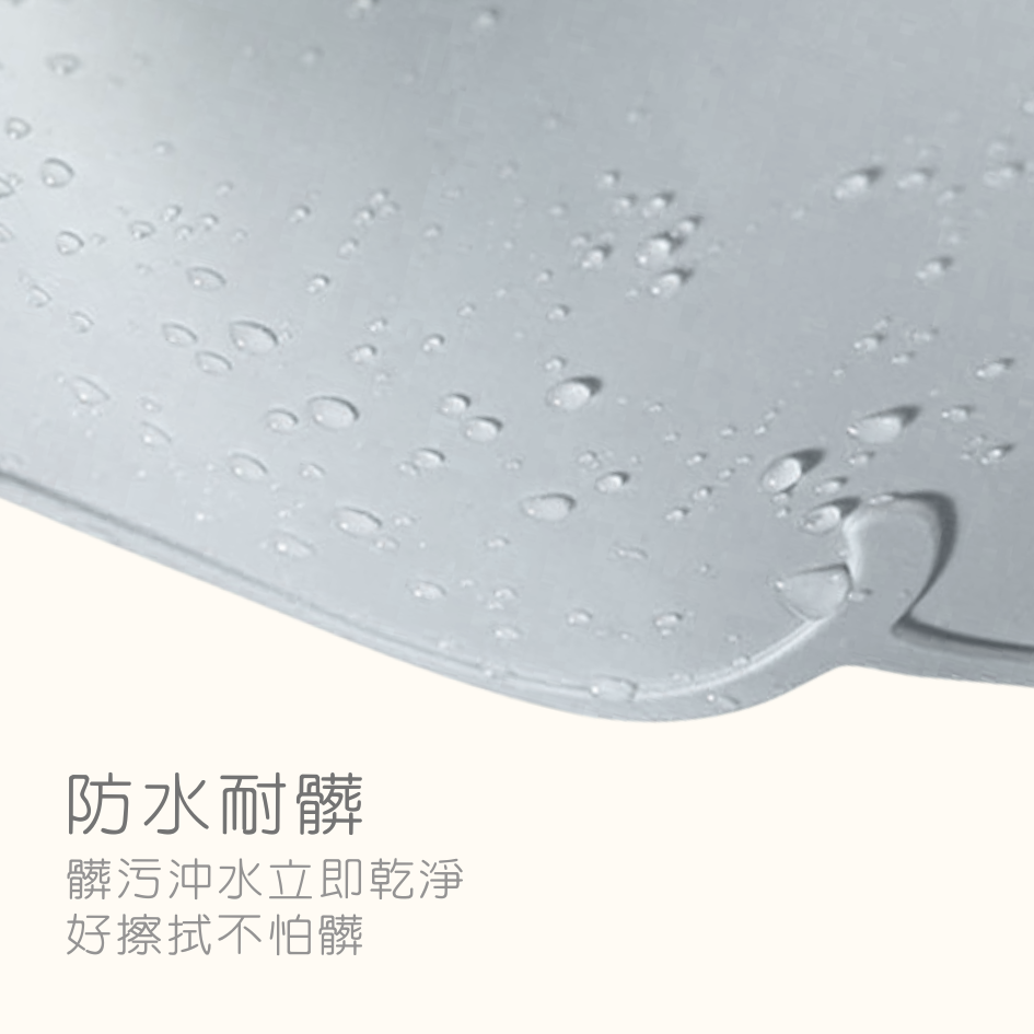 雲朵造型食品級矽膠防滑餐墊-細節圖4