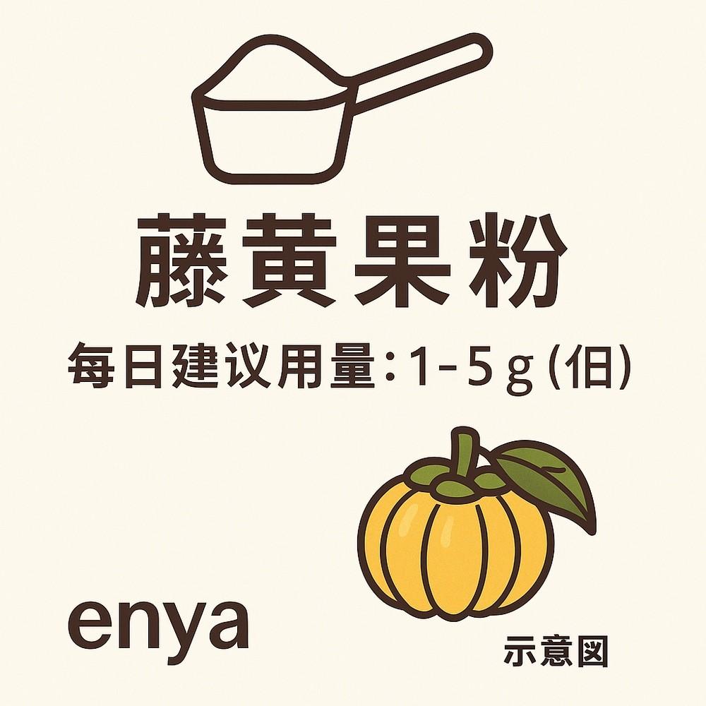 enya 恩亞 藤黃果 500g/袋 產地印度 HCA≧60% GARCINIA 類似柑橘的果實粉末水溶性佳【恩亞生活】-細節圖3
