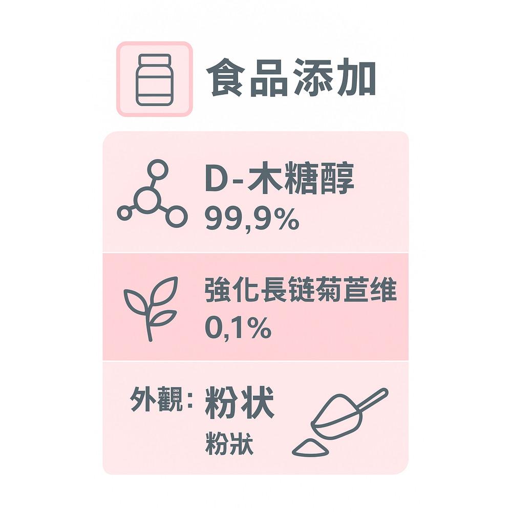 enya 恩亞 D-木糖醇 500g/袋 D Xylitol 產地中國 戊五醇 甜味劑 生酮代糖【恩亞生活】-細節圖3