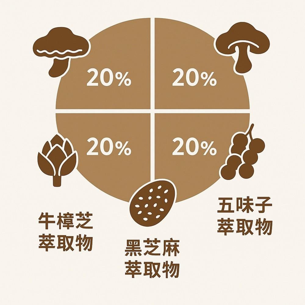 enya 恩亞 牛樟芝 牛樟芝 (1g*60包/袋) 隨身包 靈芝萃取物5合1綜合粉 Mushroom 【恩亞生活】-細節圖3