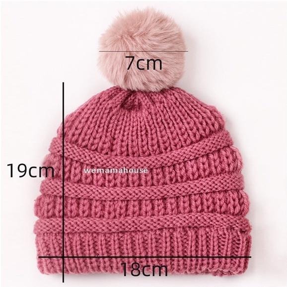 [台灣現貨免擱等] 嬰兒毛帽 寶寶毛帽 兒童毛帽 小孩毛帽 嬰兒毛帽 兒童護耳帽 嬰兒護耳帽 兒童遮耳帽 帽帽家👒-細節圖5