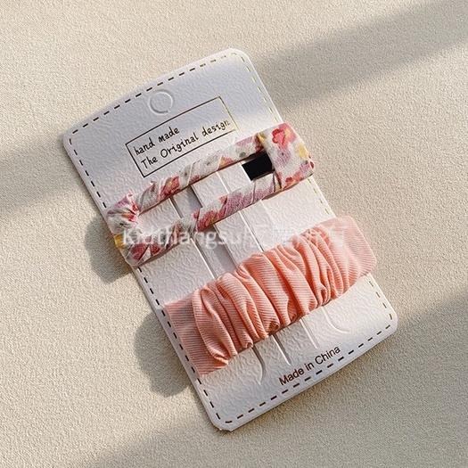 [台灣現貨親子款] 兒童髮夾 bb夾 小孩髮夾 大人髮夾 素色髮夾 髮夾 側邊髮夾 兒童髮飾 髮邊夾 小碎花髮夾-細節圖6