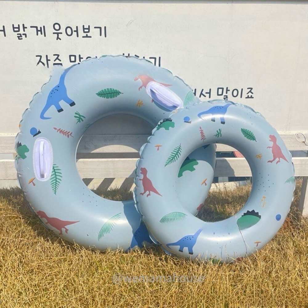 帽帽家👒台灣現貨 兒童泳圈 大人泳圈 泳圈 愛心 恐龍泳圈 韓系泳圈 小孩泳圈 游泳圈 復古泳圈 拚色泳圈 櫻桃泳圈-規格圖11