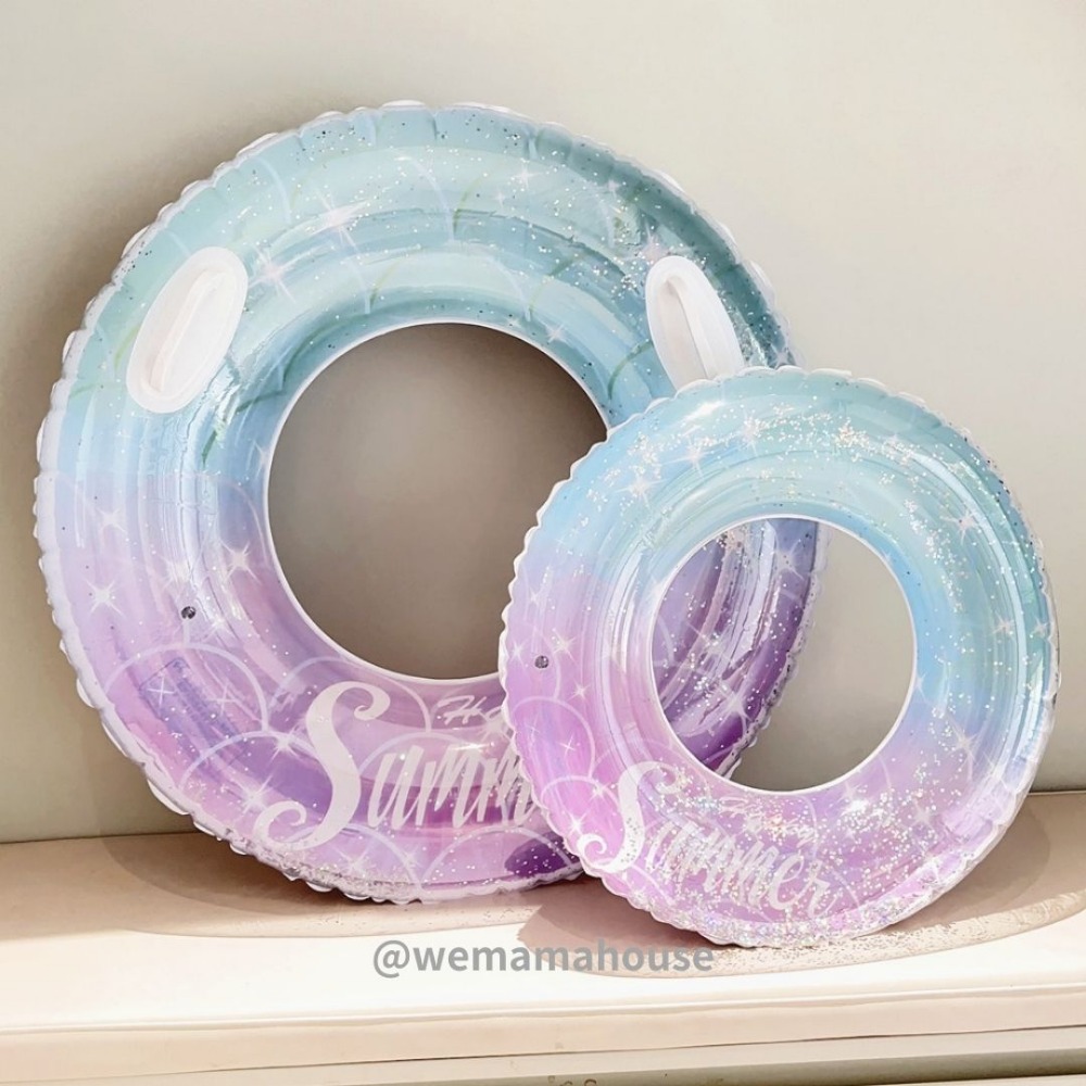 帽帽家👒台灣現貨 兒童泳圈 大人泳圈 泳圈 愛心 恐龍泳圈 韓系泳圈 小孩泳圈 游泳圈 復古泳圈 拚色泳圈 櫻桃泳圈-規格圖11