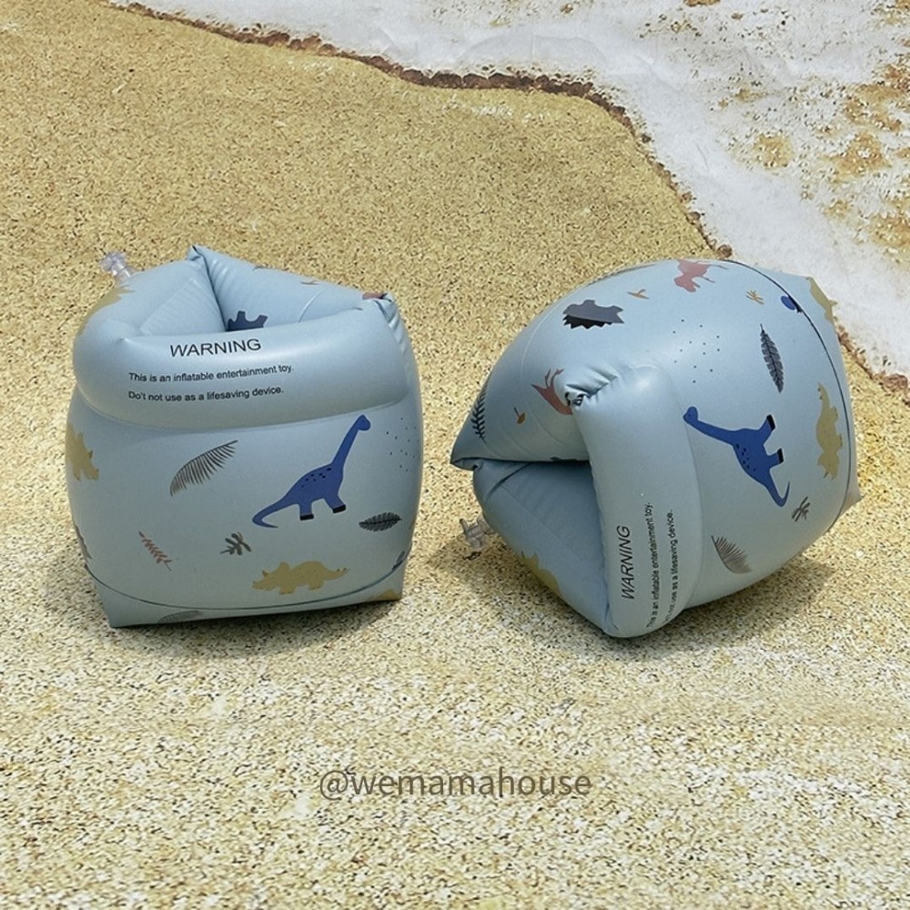 帽帽家👒台灣現貨🚚兒童手臂圈 臂圈 手臂圈 籃紫線條 手臂浮圈 浮力圈 游泳臂圈 小孩臂圈 兒童臂圈 兒童手臂浮力-規格圖7