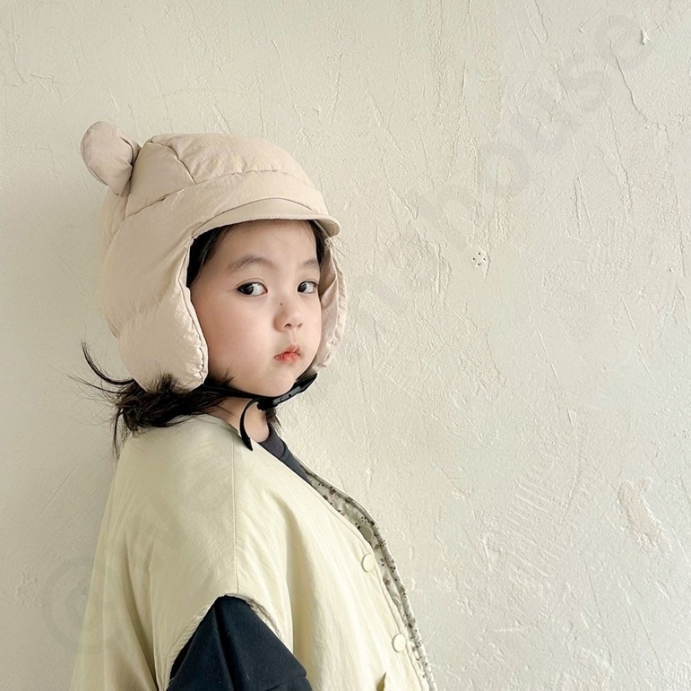 帽帽家👒台灣現貨🚚 兒童飛行帽 小孩飛行帽 兒童護耳帽 飛行帽 小孩護耳帽 兒童保暖帽 兒童雷鋒帽 寶寶護耳帽-細節圖3