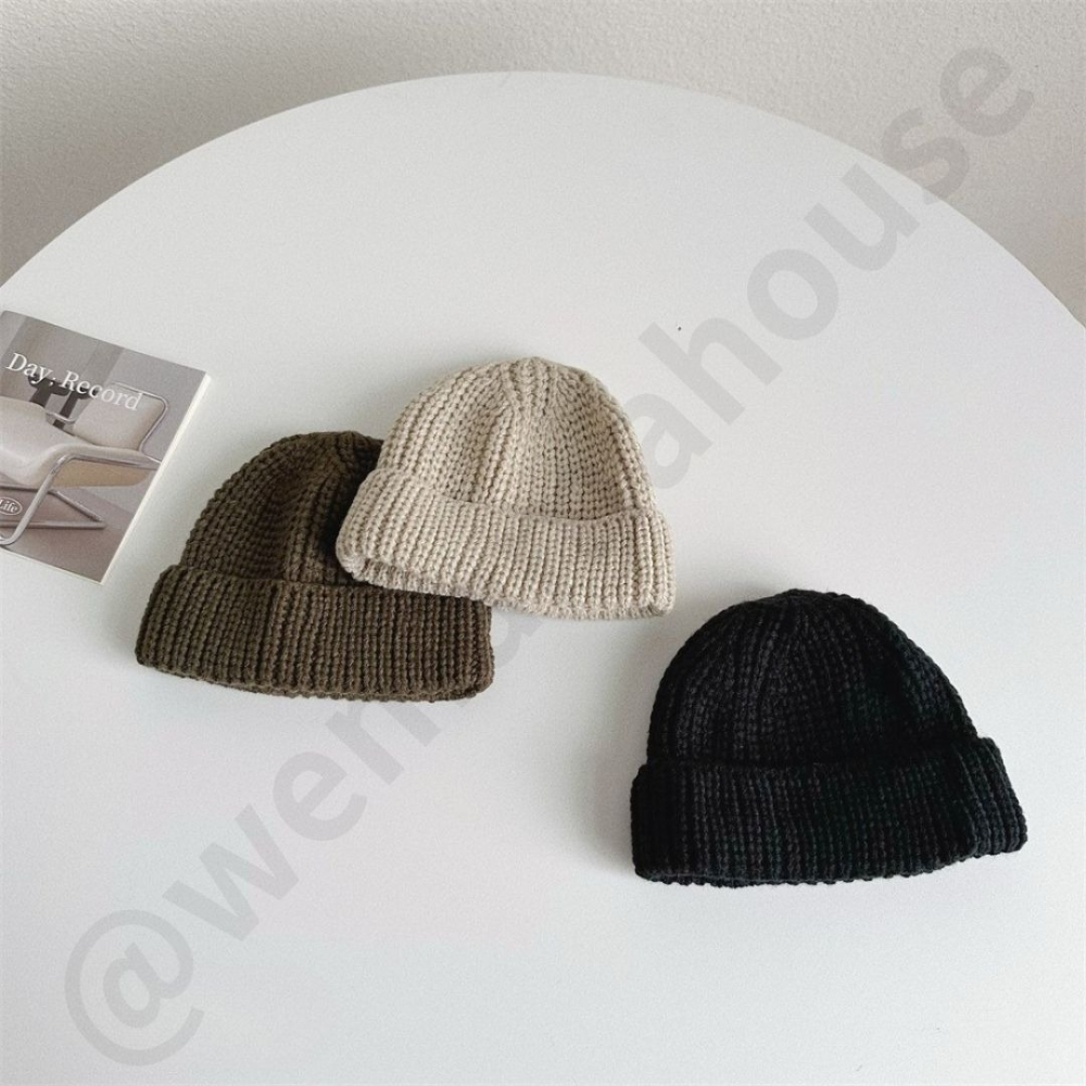 帽帽家👒台灣現貨🚚 兒童瓜皮帽 兒童水兵帽 兒童帽子 黃色 兒童毛帽 水兵帽 瓜皮帽 兒童帽子 兒童地主帽-細節圖7