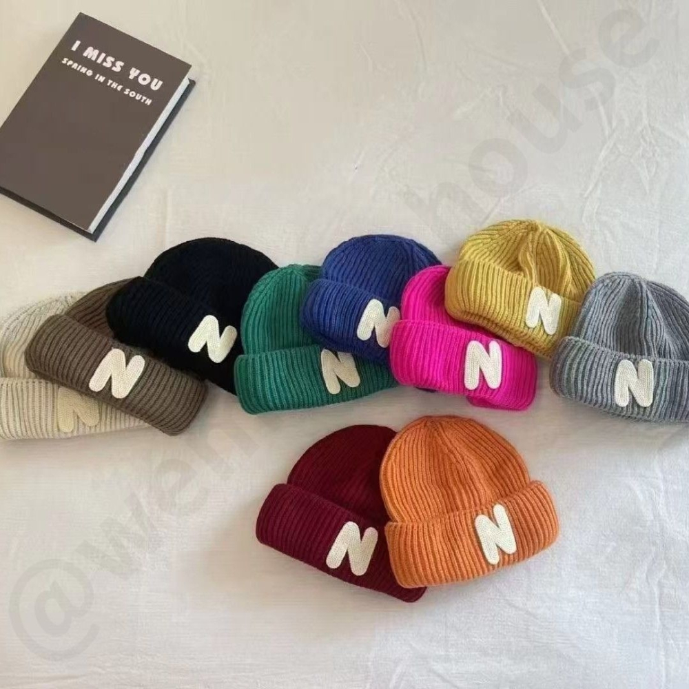 帽帽家👒台灣現貨🚚 寶寶毛帽 兒童毛帽 小孩毛帽 紅色 兒童護耳帽 毛帽 護耳毛帽 紅色毛帽 兒童毛線帽 毛線帽-細節圖3