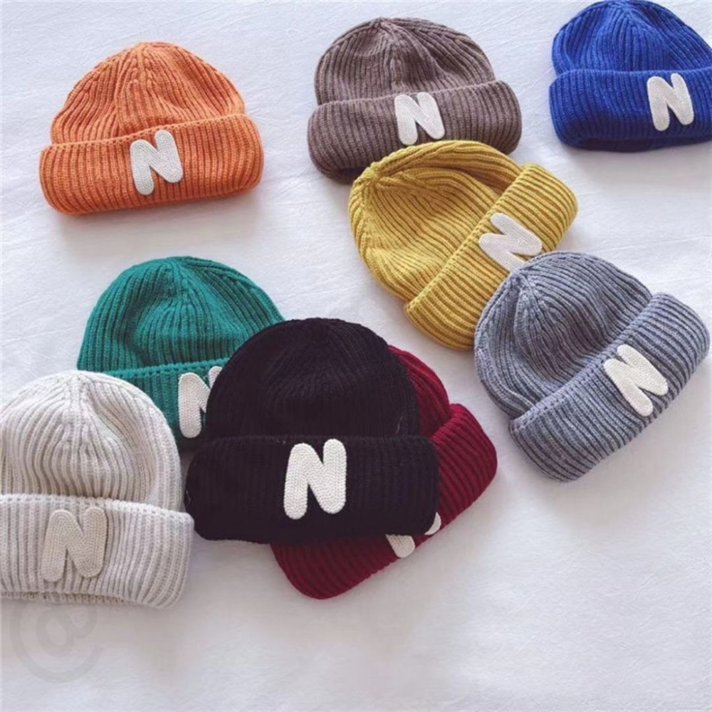 帽帽家👒台灣現貨🚚 寶寶毛帽 兒童毛帽 小孩毛帽 紅色 兒童護耳帽 毛帽 護耳毛帽 紅色毛帽 兒童毛線帽 毛線帽-細節圖4