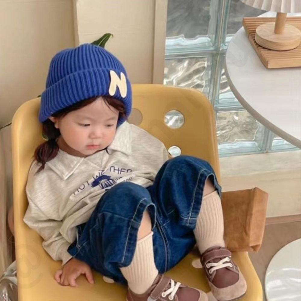 帽帽家👒台灣現貨🚚 寶寶毛帽 兒童毛帽 小孩毛帽 紅色 兒童護耳帽 毛帽 護耳毛帽 紅色毛帽 兒童毛線帽 毛線帽-細節圖5