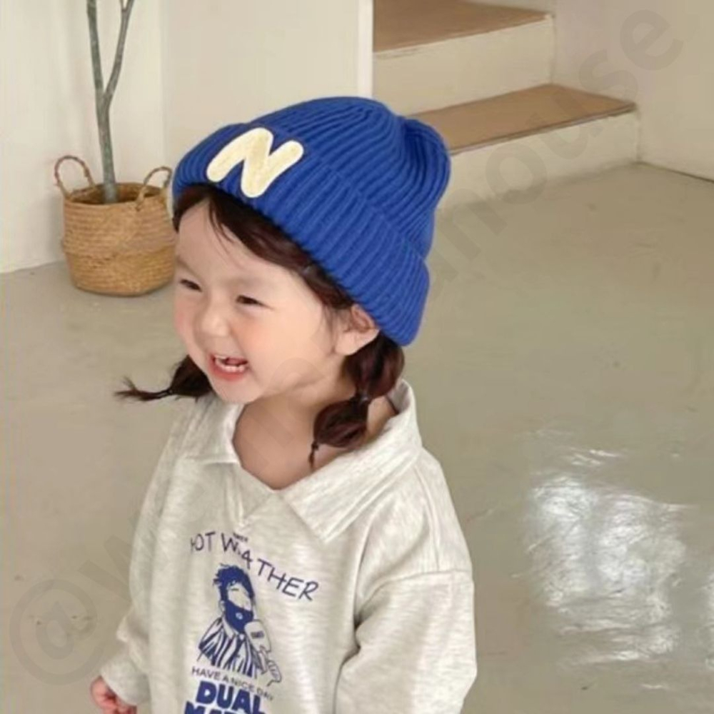 帽帽家👒台灣現貨🚚 寶寶毛帽 兒童毛帽 小孩毛帽 紅色 兒童護耳帽 毛帽 護耳毛帽 紅色毛帽 兒童毛線帽 毛線帽-細節圖6