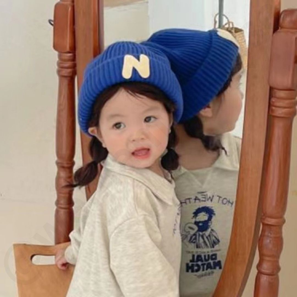 帽帽家👒台灣現貨🚚 寶寶毛帽 兒童毛帽 小孩毛帽 紅色 兒童護耳帽 毛帽 護耳毛帽 紅色毛帽 兒童毛線帽 毛線帽-細節圖8