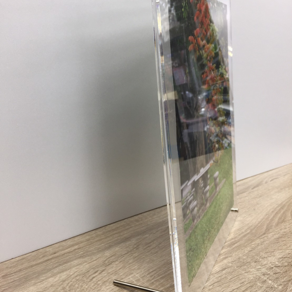 藝城美術►A4 透明壓克力相框 桌上型 掛牆面 A4獎狀框 裱框 A4證書框 表框 展示框 相框 A4壓克力框 A4框-細節圖3