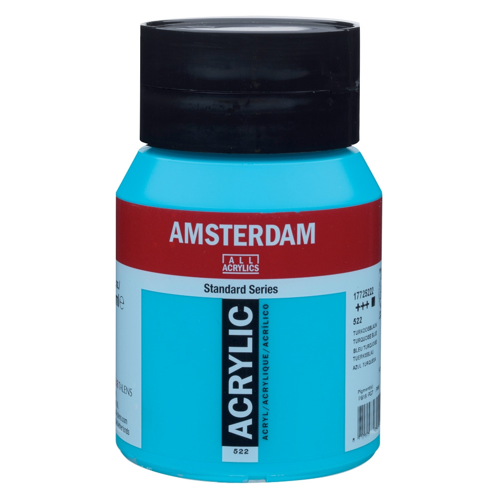藝城美術~ 荷蘭 AMSTERDAM 阿姆斯特丹 壓克力顏料 500ml 基本色 單罐賣場 📢 超取最多7罐-細節圖8