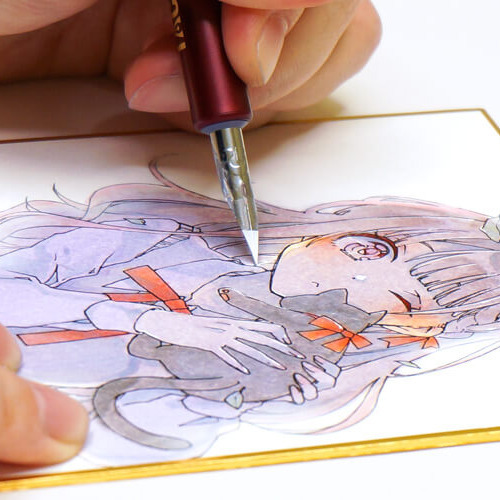 藝城美術-日本Copic OPAQUE WHITE 遮覆液 修正用不透明白色水性顏料-6ml 爆亮白（附筆刷）-細節圖5