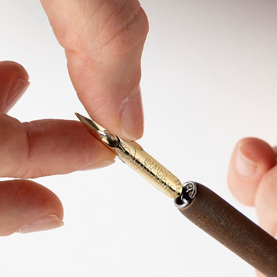 藝城美術~德國 Brause 沾水筆尖 沾水筆筆尖 英文書法 混合筆尖3枝組合盒裝-細節圖6