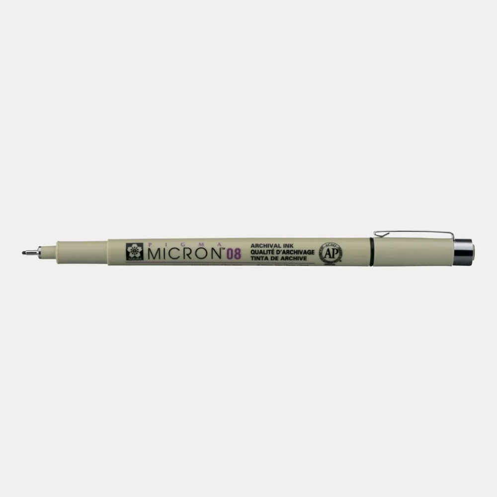 藝城美術~日本 SAKURA 黑 櫻花 PIGMA MICRON 筆格邁代針筆 櫻花代用針筆 (單支販售) 代針筆 黑色-規格圖9