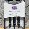 藝城美術~ 德國 E+M Holzprodukte  英文書法工具 Saggitarius 原木質感 沾水筆桿 4種-規格圖10