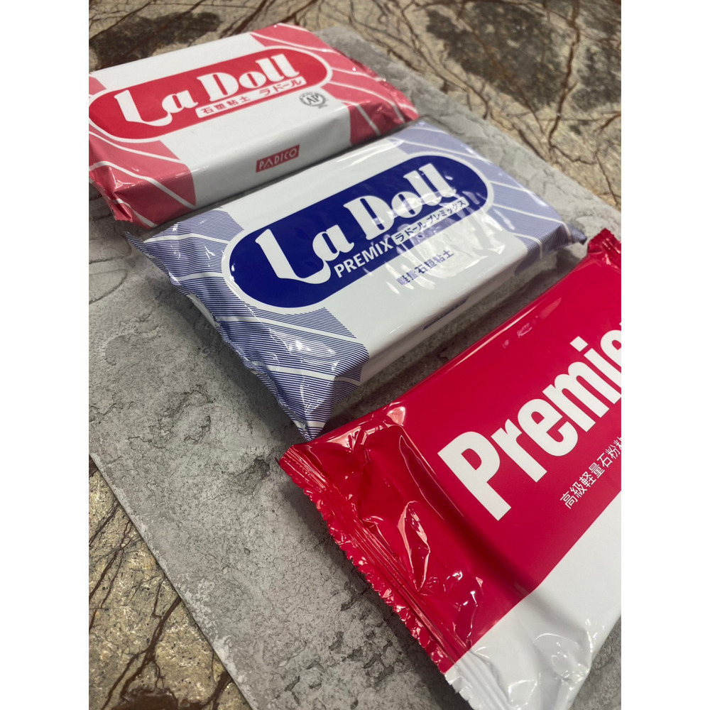 藝城美術~日本 PADICO La Doll 特級石塑黏土/輕量石塑黏土/高級輕量石塑黏土 三種 單售-細節圖2