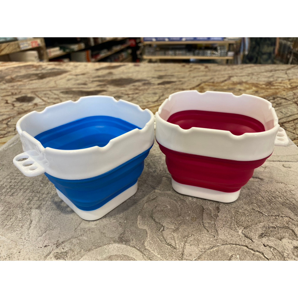 藝城美術~ AP 普思 多功能伸縮方形小洗筆桶 水彩 寫生  隨機出貨 E0161-細節圖2