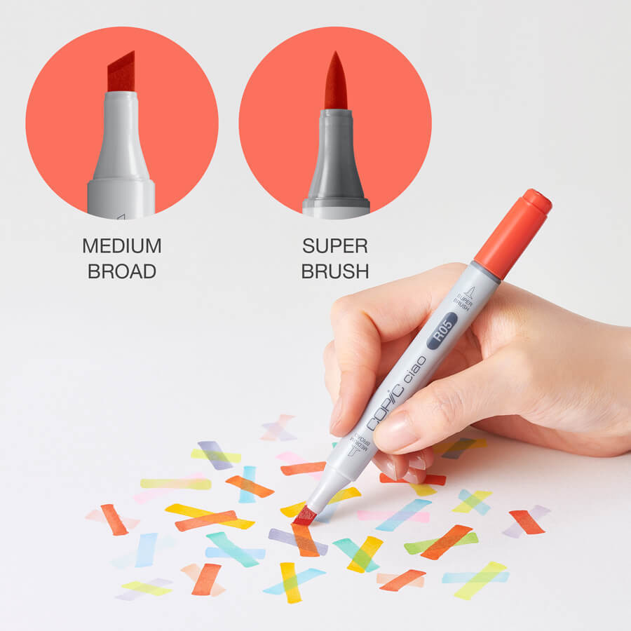 藝城美術►日本COPIC Ciao 72色 三代  圓桿72A套組 或 台灣限定版72色 免運-細節圖6