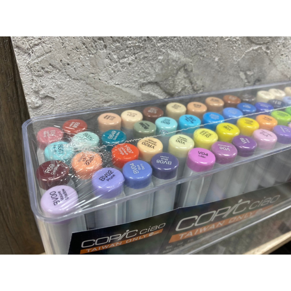 藝城美術►日本COPIC Ciao 72色 三代  圓桿72A套組 或 台灣限定版72色 免運-細節圖9