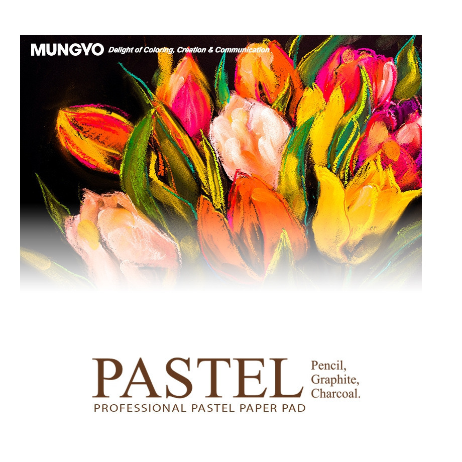 藝城美術~韓國 Mungyo 粉彩本 A4 30張 Mungyo Pastel Pad 共有3種顏色 淺色/白色/深色-細節圖10
