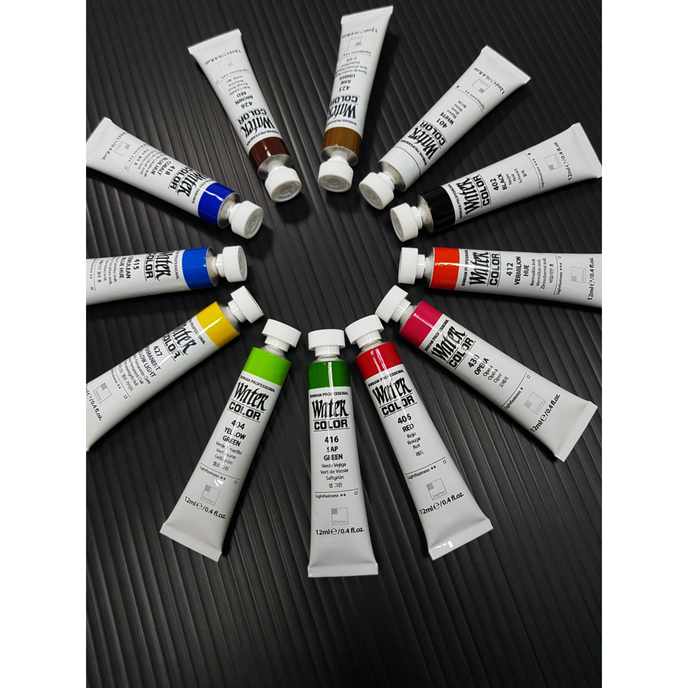 藝城美術►韓國 SHINHAN 新韓 透明水彩顏料 12ml 新韓水彩 單支賣場  共48色 新色上市-細節圖9