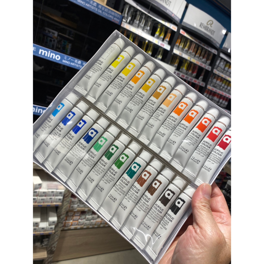 藝城美術~ ART RANGER 美邦祈富  壓克力顏料 丙烯畫顏料系列 紙盒包裝-規格圖11