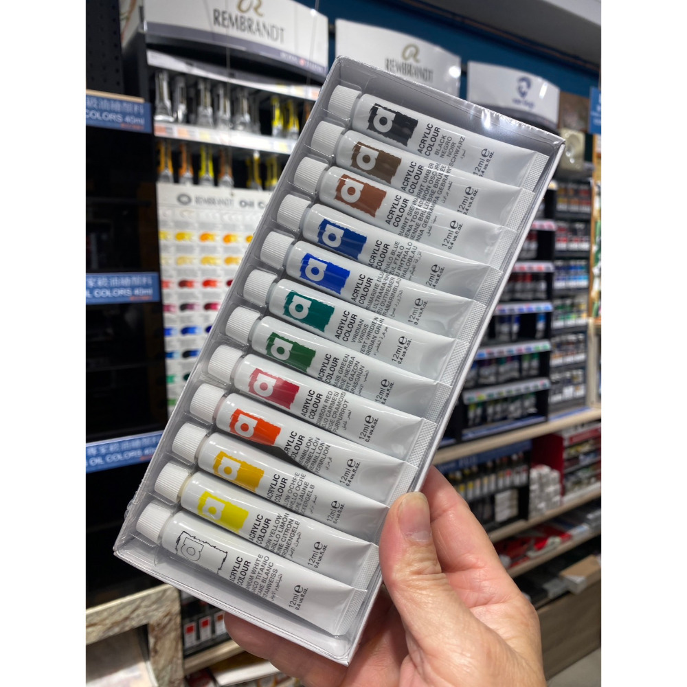 藝城美術~ ART RANGER 美邦祈富  壓克力顏料 丙烯畫顏料系列 紙盒包裝-規格圖11