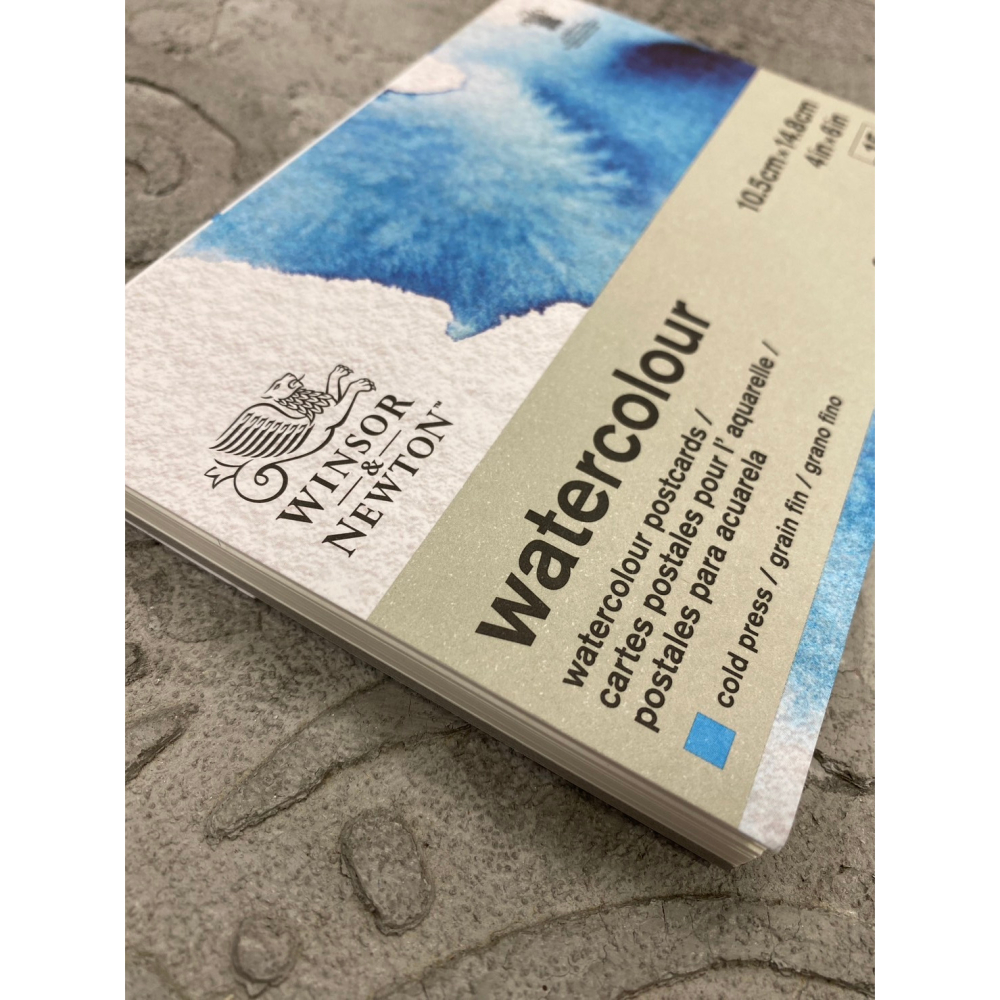 藝城美術~ 英國 Winsor & Newton 溫莎牛頓 水彩明信片 300g 中粗紋 15張-細節圖9