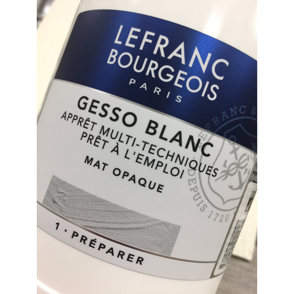 藝城美術~法國 LB GESSO 打底劑 500/1000ml 法國原裝製造-細節圖2