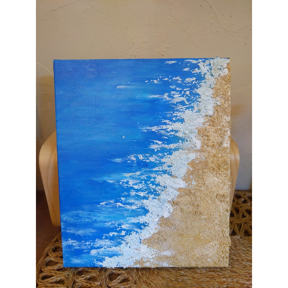 藝城美術~石英砂 白細砂 肌理畫 DIY 立體畫 砂畫 浮雕畫 肌理畫材 顆粒質感 丙烯 壓克力肌理畫 模型 造景素材-細節圖3