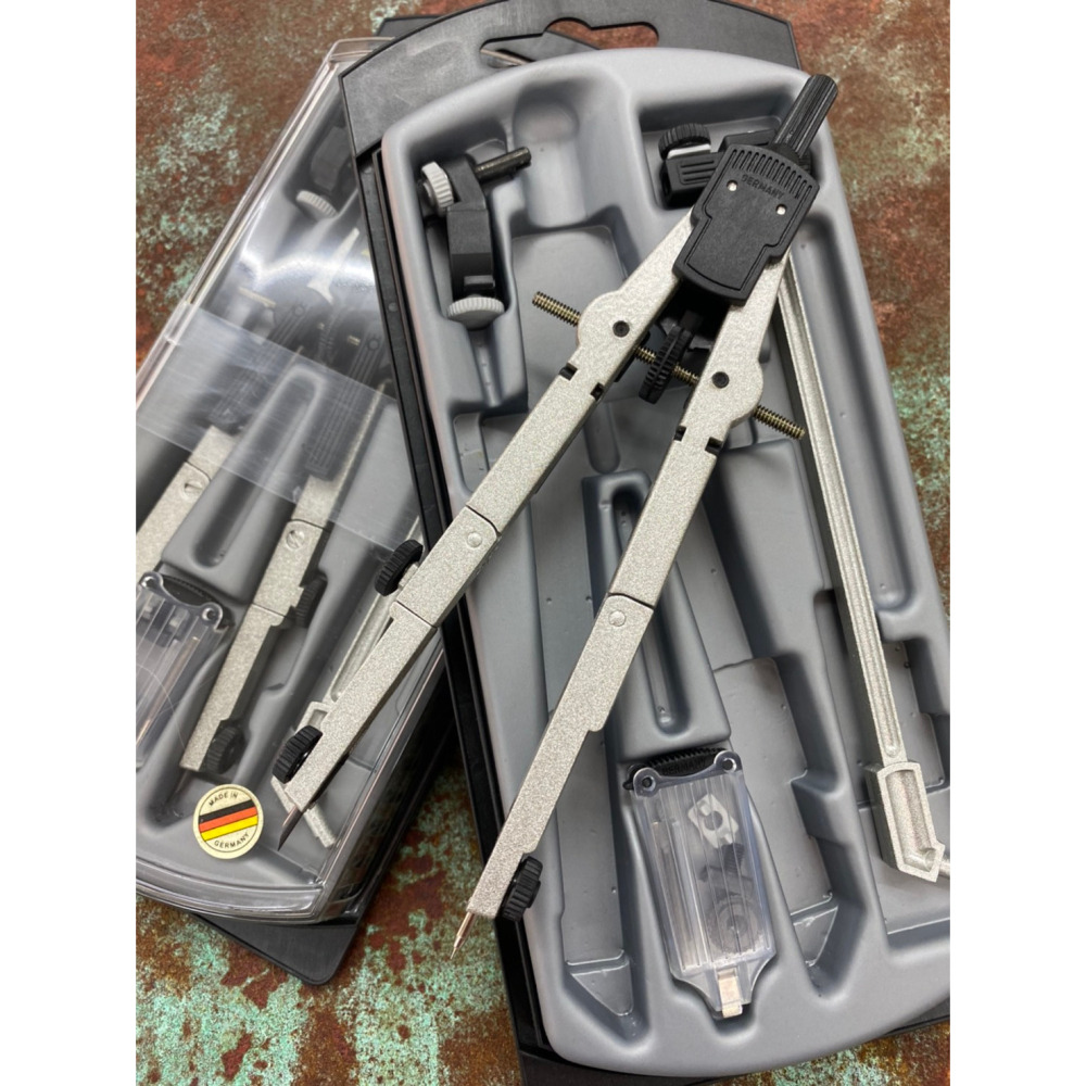 藝城美術~ 德國 INTERTECH 三品 微調大中車圓規+接頭+延長桿 纏繞畫-細節圖3
