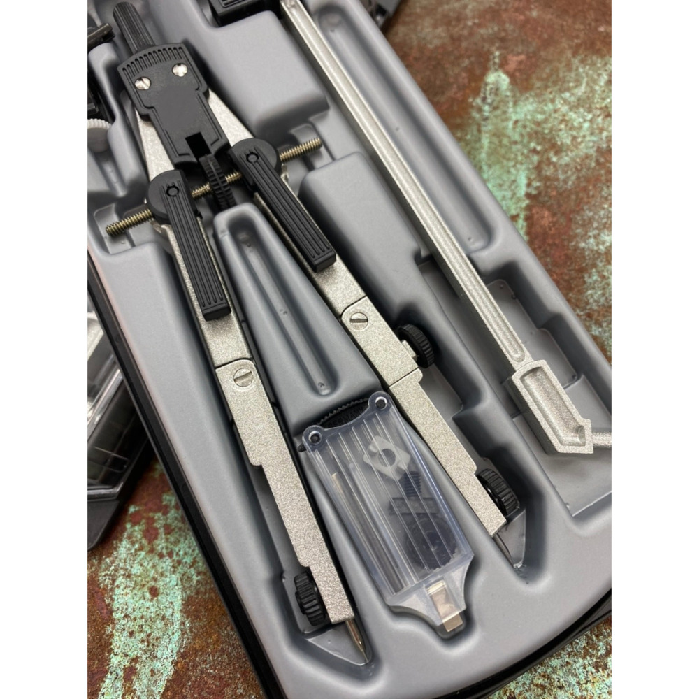 藝城美術~ 德國 INTERTECH 三品 微調大中車圓規+接頭+延長桿 纏繞畫-細節圖4